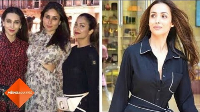 Kareena Kapoor Khan, Karisma Kapoor and Amrita Arora take over the streets of London in style