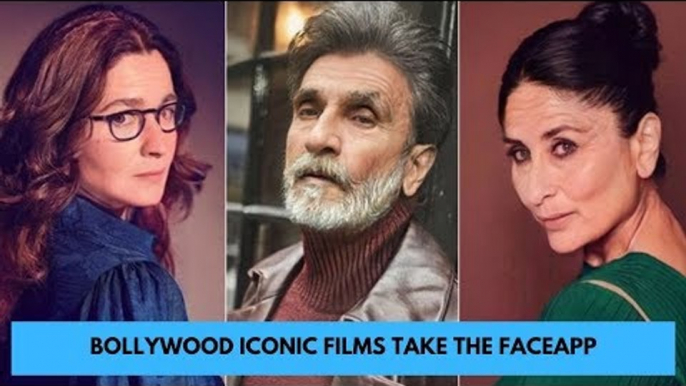 Bollywood Iconic Films Take The FaceApp Challenge | SpotboyE