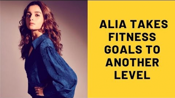 Alia Bhatt Takes Fitness Goals To Another Level, Does 10 Reps Of 50 Kg Deadlifts | SpotboyE