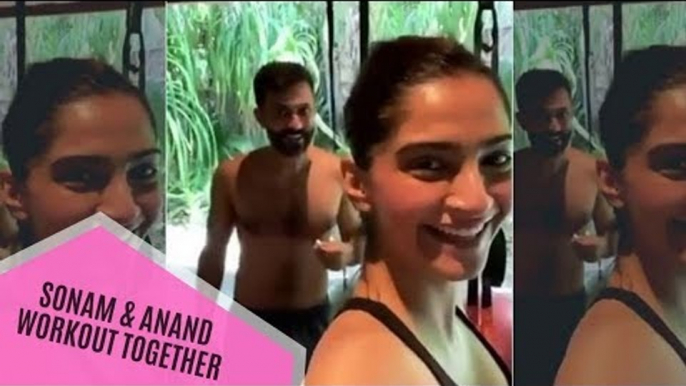 Sonam Kapoor And Hubby Anand Ahuja Work Out Together In Maldives | SpotboyE