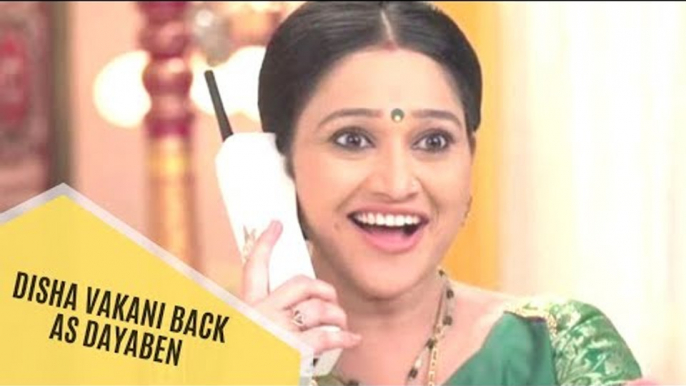 Disha Vakani Back As Dayaben On Taarak Mehta Ka Ooltah Chashmah | TV | SpotboyE