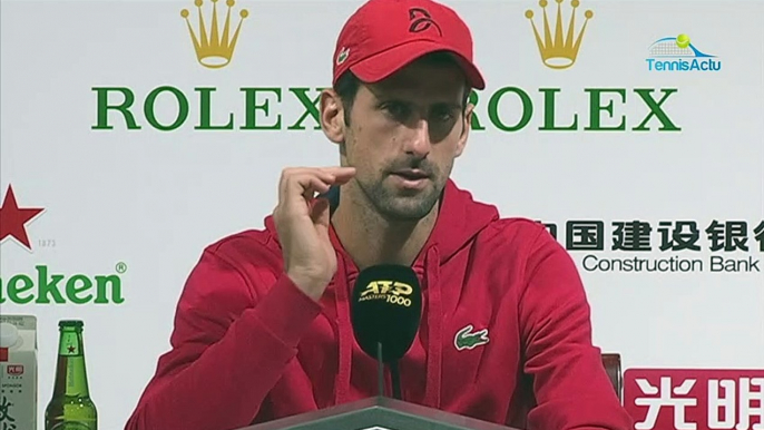ATP - Shanghai 2019 - Novak Djokovic : "Rafael Nadal and me, we have different ways from those of Roger Federer"
