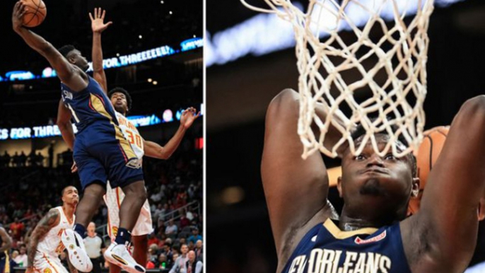 Zion Williamson’s NBA Debut Turned Into All Out DUNK Fest As New Look Pelicans TERRORIZE NBA!
