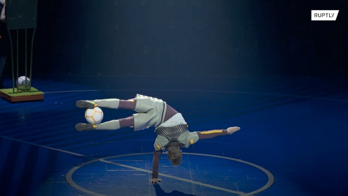 Cirque dSoleil celebra el ensayo general del espectáculo Messi10 en Barcelona