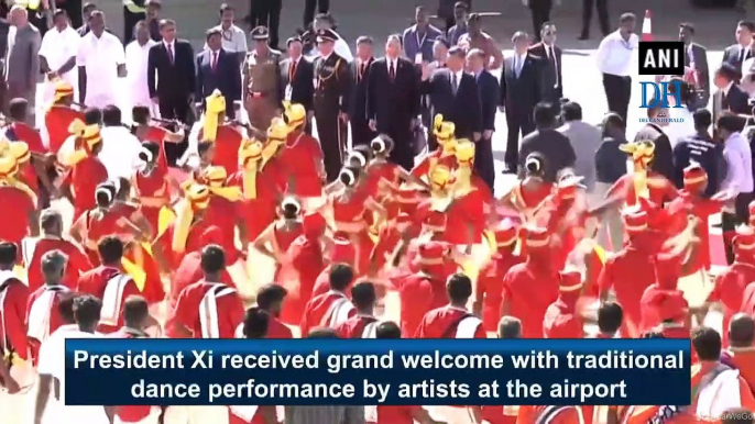 Chinese President Xi Jinping arrives in Chennai for 2nd Informal Summit with PM Modi