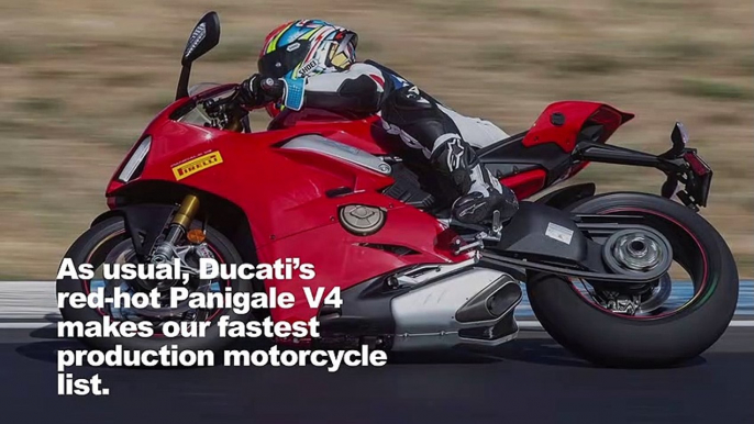 Fastest Production Motorcycles