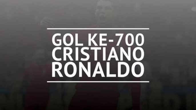 Gol ke-700 Cristiano Ronaldo