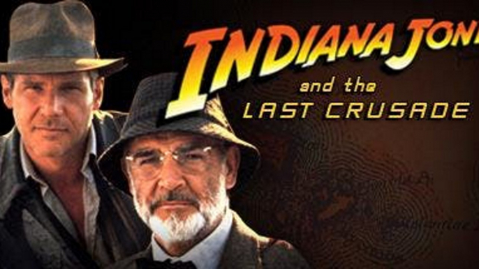 Indiana Jones and the Last Crusade movie (1989)  Harrison Ford, Sean Connery, Denholm Elliott