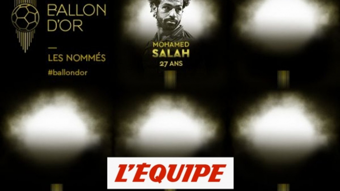 De Salah à Marquinhos, les nommés de 26 à 30 - Foot - Ballon d'Or France Football 2019