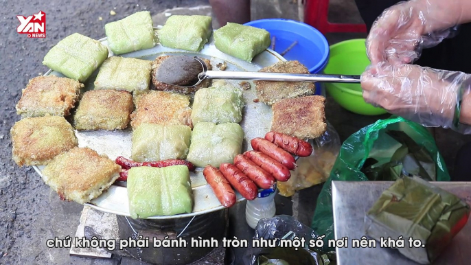 HÀNG BÁNH CHƯNG RÁN MỠ GÀ DUY NHẤT CHỊU BÁN NỬA CÁI VÌ LÝ DO ĐẶC BIỆT II YANNEWS