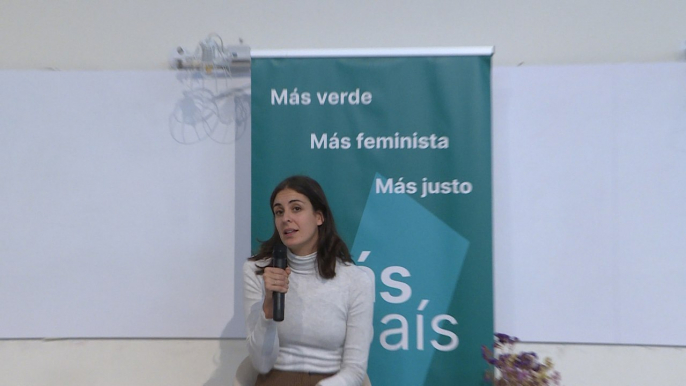 Rita Maestre presenta el lema de Más País