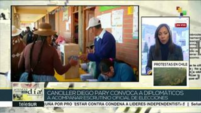 Bolivia aguarda resultados oficiales definitivos de comicios generales