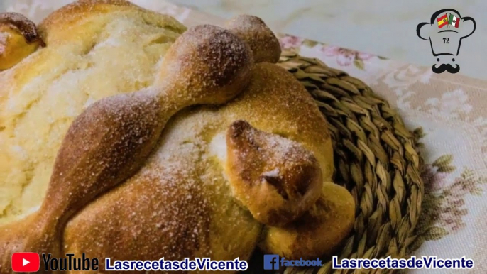 RECETA de PAN DE MUERTO casero - ( MEXICO )  [720p]