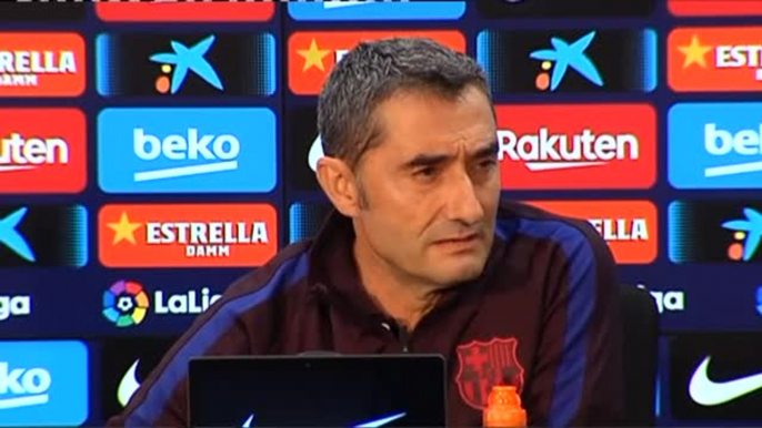 Valverde: "Lo que dice Ter Stegen lo tenemos que resolver dentro, no fuera"