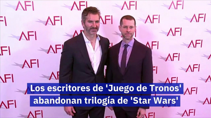 Los escritores de 'Juego de Tronos' abandonan trilogía de 'Star Wars'