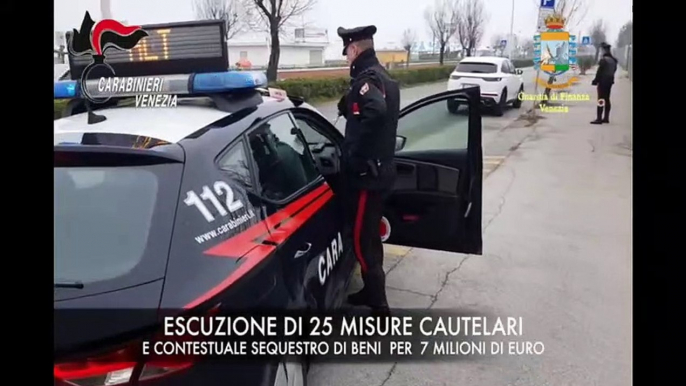 Chioggia (VE) - Fiumi di cocaina, 25 arresti e sequestri per 7 milioni (06.02.20)