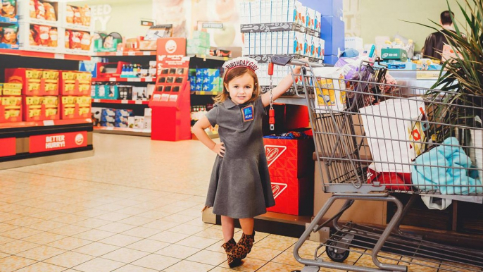 This Four-Year-Old Had an Adorable Aldi-Themed Birthday Party