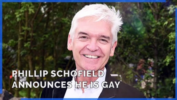 Phillip Schofield announces he is gay