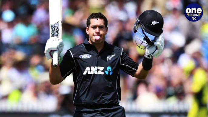 Ross Taylor tongue poking celebration: Why did he put tongue out after scoring 100?| वनइंडिया हिंदी