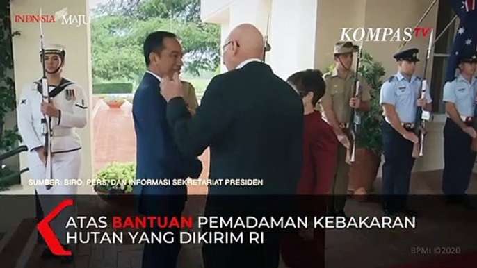 Australia Berterima Kasih pada Jokowi atas Bantuan Pemadaman Kebakaran Hutan