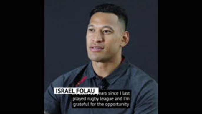 Folau looking forward to rugby league return