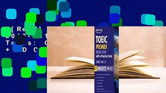 [Read] TOEIC Premier 2018-2019 with 4 Practice Tests: Online + Book + CD Complete