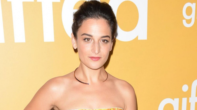 Jenny Slate had an entire sausage in her mouth when her fiance proposed