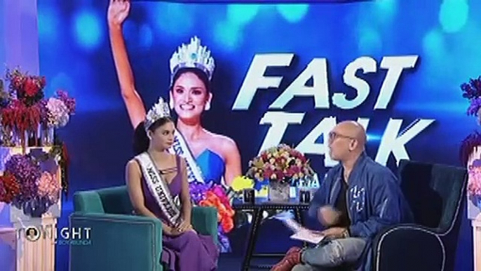 Fast Talk with Pia Wurtzbach: Would Pia choose love over the Miss Universe crown?
