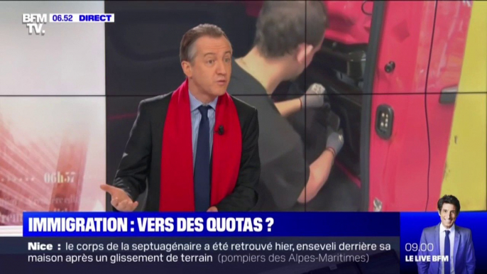 ÉDITO - Vers des quotas pour l'immigration? "Ce n'est pas une révolution"