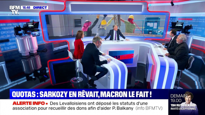 Quotas pour l’immigration économique: Nicolas Sarkozy en rêvait, Emmanuel Macron le fait ! - 05/11