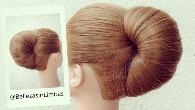 Peinados de Novia para Cabello Largo | Wedding Hairstyles for Long Hair Bridal Updo Rose Bun