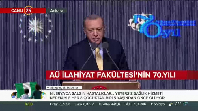 Ankara Üniversitesi İlahiyat Fakültesi 70. Yıl Kutlama Töreni