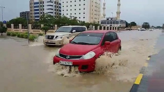 Heavy Rain in Dubai