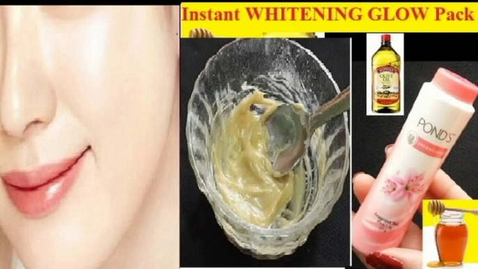 Just 1 time before going to the party,everyone will be shocked to see the glow of the face Instant WHITENING GLOW pack