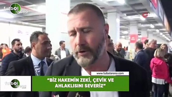 Mehmet Yiğit Alp: "Biz hakemin zeki, çevik ve ahlaklısını severiz"