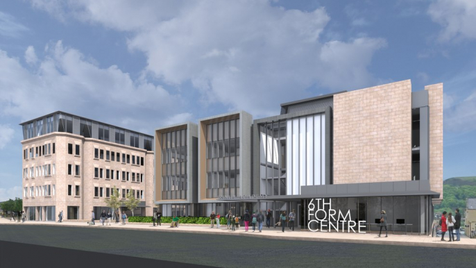 How Halifax Sixth Form and Northgate House will look in the future