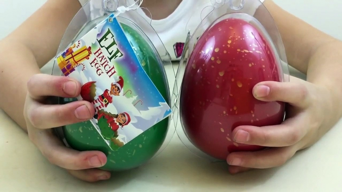 ELF HATCH EGGS OPENING Elf hatching eggs KEYCRAFT