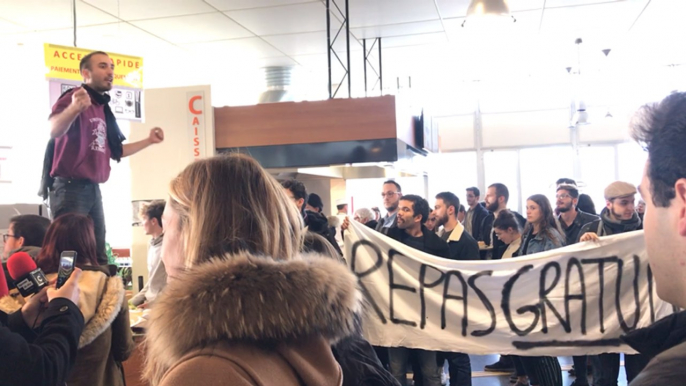 Précarité étudiante. Repas gratuit au resto U de Rennes 2, bloqué par des syndicats étudiants