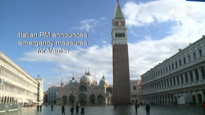 Venice floods: Italian PM Conte to declare state of emergency