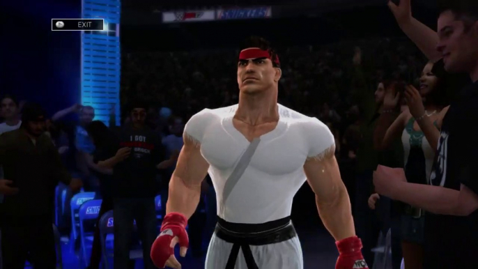 WWE 2K17 Ryu [CAW] Street Fighter - Entrance