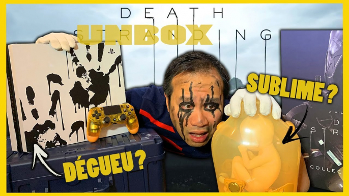 DEATH STRANDING : notre Unboxing de la PS4 Pro Collector + BB échelle 1:1