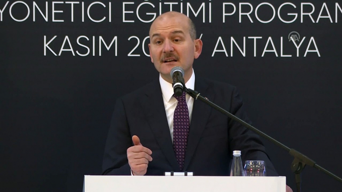 Soylu: 'Dünyadaki bu dengesizliğin önemli sebebi, hayatlarına imrendiğimiz gelişmiş ülkelerin yaklaşık üç yüz yıldır emperyalist sömürüyü bir kalkınma modeli olarak benimsemiş olmalarıdır' - ANTALYA