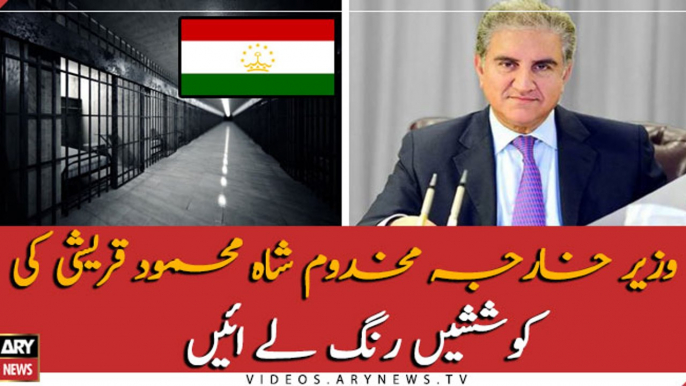 Foreign Minister Shah Mehmood Qureshi struggles bring happiness to Pakistani prisoners locked by Tajikistan