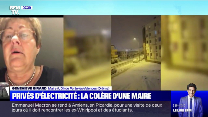 Une semaine après ales intempéries qui ont privé d'électricité sa commune dans la Drôme, cette maire lance un cri d'alarme à Emmanuel Macron