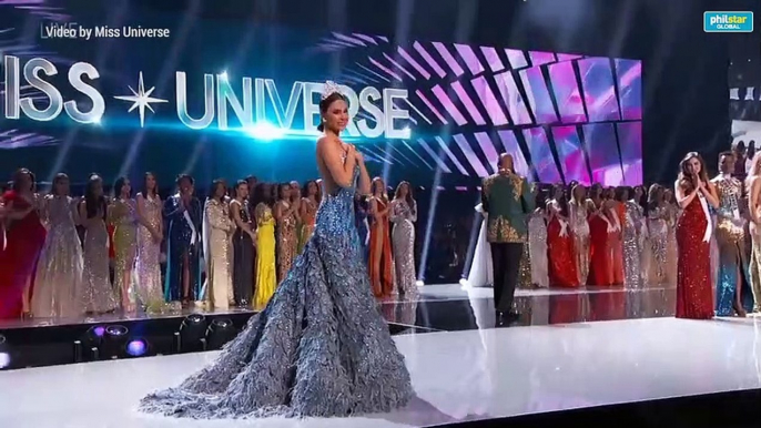 Catriona Gray takes final walk as Miss Universe