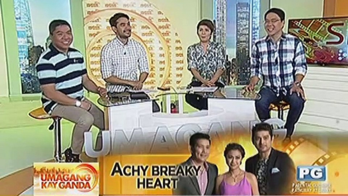 Jodi Sta. Maria, Richard Yap at Ian Veneracion, bibida sa 'Achy Breaky Hearts'