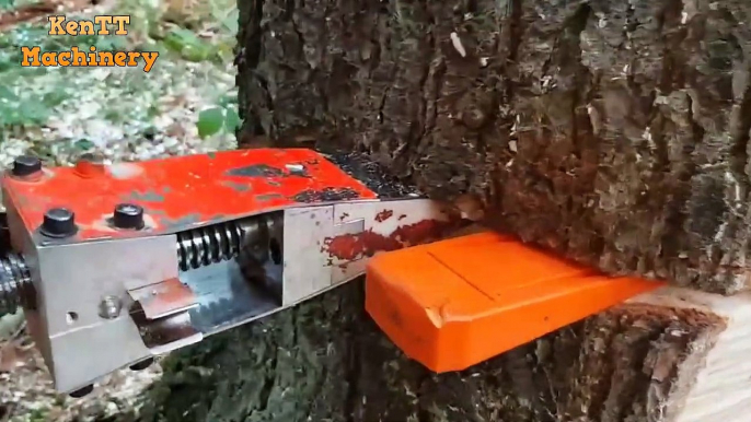 Amazing Skill Cutting Down Big Tree Easy - Extreme Fastest Felling Tree Chainsaw Machines Working