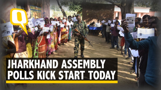 Jharkhand Assembly Polls: First of The Five Phase Elections Begin