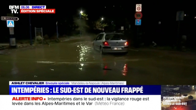 Intempéries dans le sud: écoles fermées et transports en commun suspendus à Mandelieu-la-Napoule ce lundi