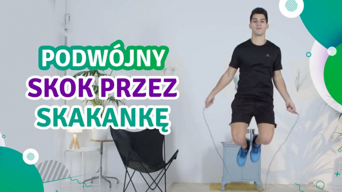 Podwójny skok przez skakankę - Jesteś Fit